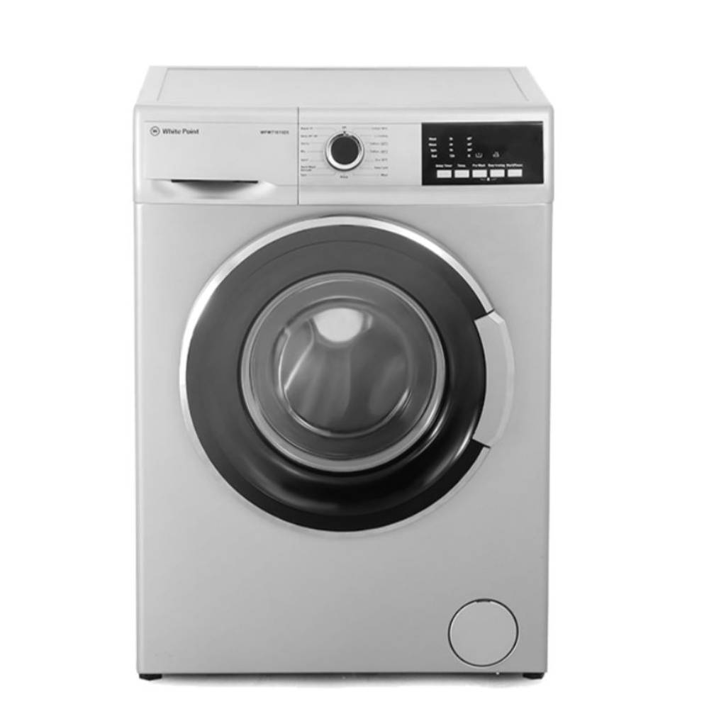 White Point Washing Machine Front Loading Digital 7 Kg Silver WPW71015DSWVS. White Point Washing Machine Front Loading Digital 7 Kg Silver WPW71015DSWVS.